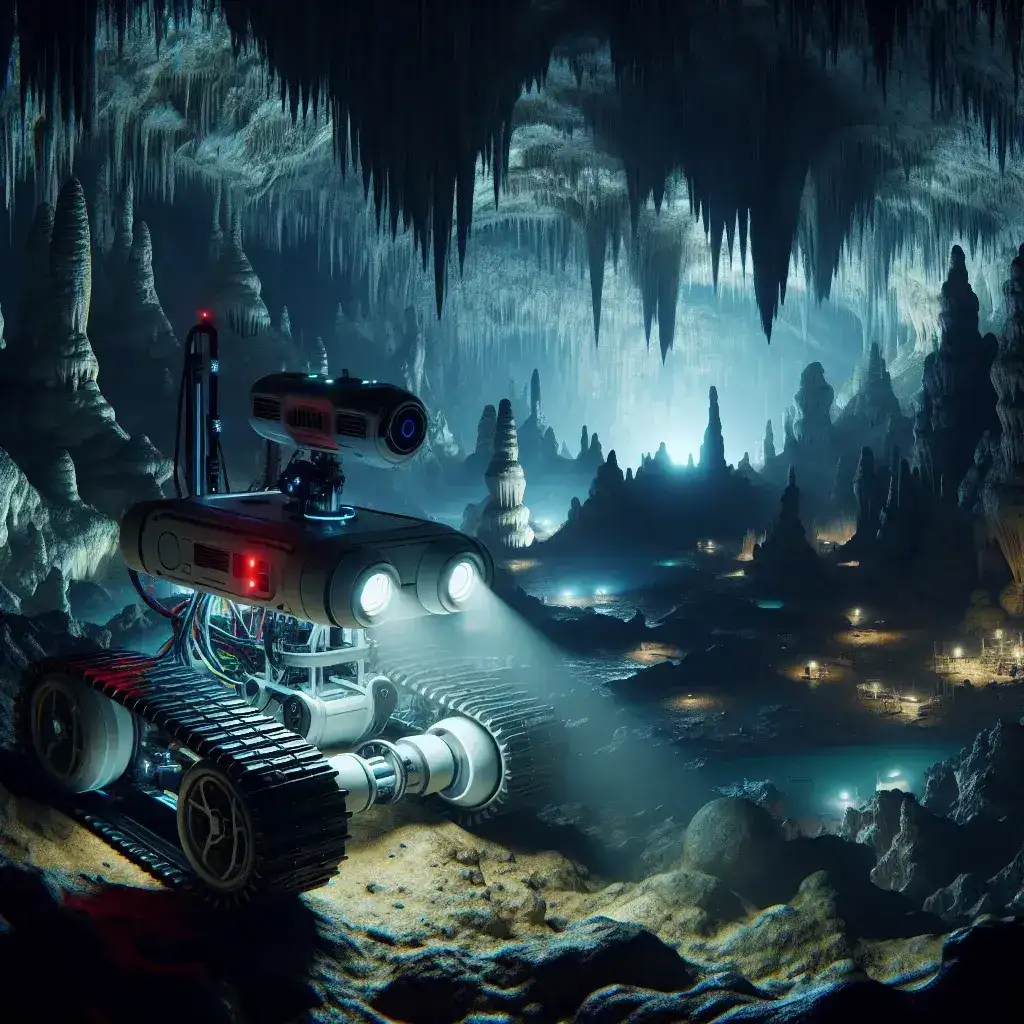 Robotics Using AI to Map Unexplored Cave Systems for Geological Research